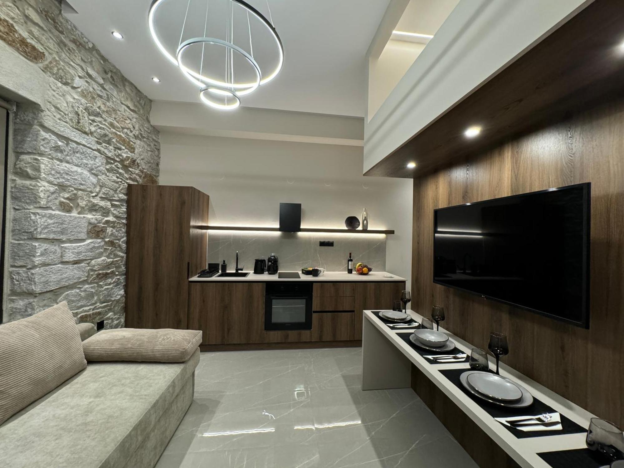 Elegance Lofts Kavala Apartment Bagian luar foto