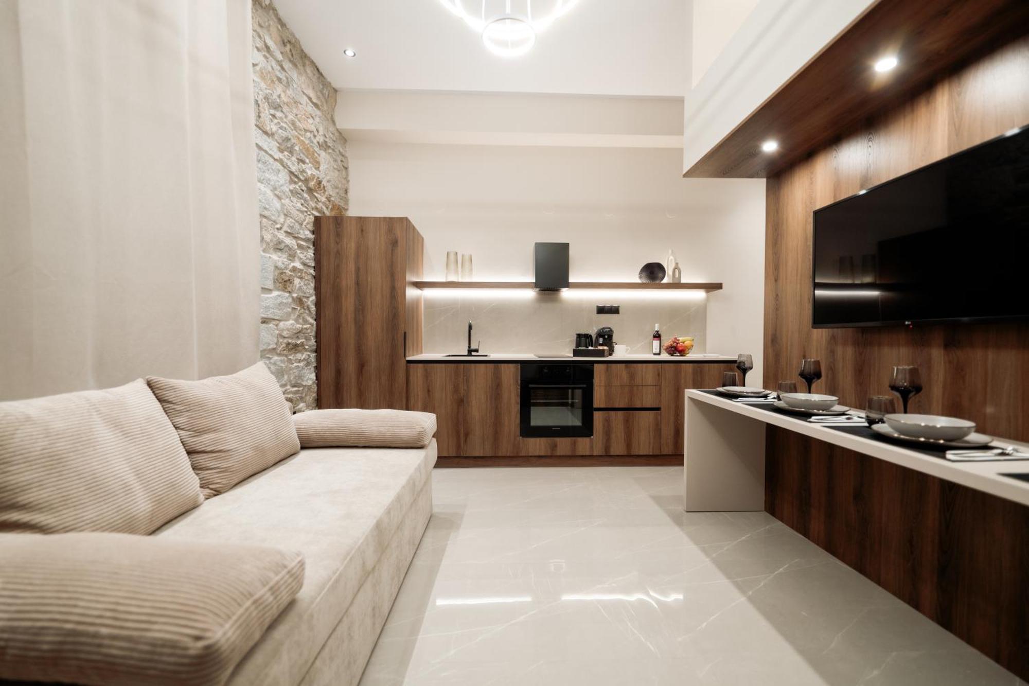 Elegance Lofts Kavala Apartment Bagian luar foto