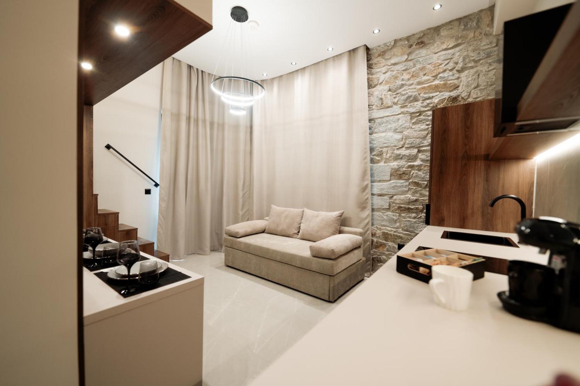 Elegance Lofts Kavala Apartment Bagian luar foto